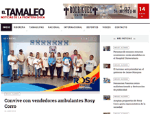 Tablet Screenshot of eltamaleo.com